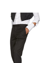 Alexander McQueen Black Chino Trousers