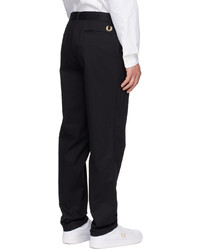 Fred Perry Black Classic Trousers