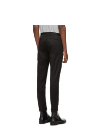 Paul Smith Black Cotton Stretch Chino Trousers