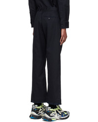 Balenciaga Black Cotton Trousers
