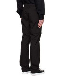 Dunhill Black Cotton Trousers