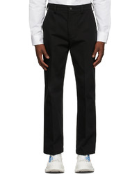 Alexander McQueen Black Cotton Trousers