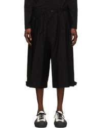 Yohji Yamamoto Black Cotton Trousers