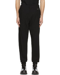 Wooyoungmi Black Cotton Trousers