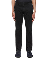 Hugo Black Cotton Trousers