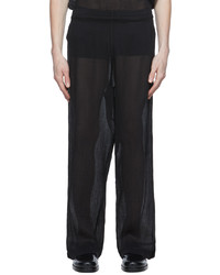 Our Legacy Black Cotton Trousers
