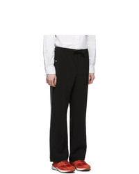 Needles Black Cowboy Piping Trousers