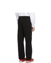 Needles Black Cowboy Piping Trousers