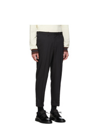 N. Hoolywood Black Cropped Trousers