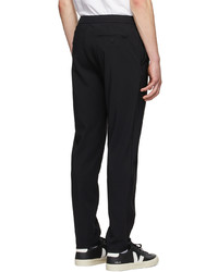 Theory Black Curtis Precision Pointe Trousers