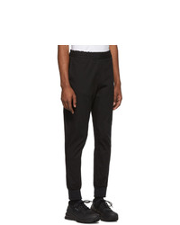 Ps By Paul Smith Black Drawcord Trousers