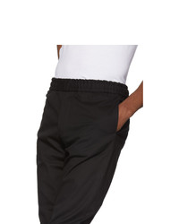 Ps By Paul Smith Black Drawcord Trousers