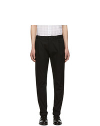 Ps By Paul Smith Black Elasticated Trousers