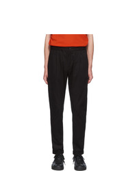 Ps By Paul Smith Black Elasticized Waist Trousers