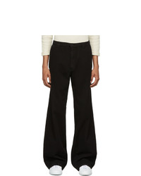 BILLY Black Elevated Work Trousers