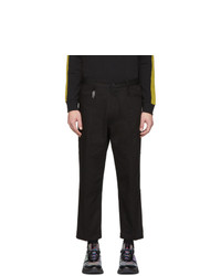 Hugo Black Feryd Work Wear Trousers