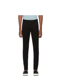 Rag and Bone Black Fit 1 Classic Chino Trousers