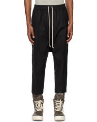 Rick Owens Black Forever Trousers