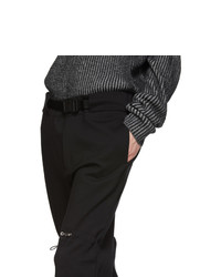 1017 Alyx 9Sm Black Gaiter Trousers