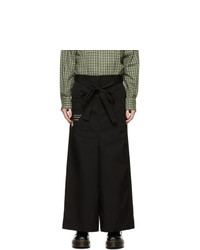 Doublet Black Galcons Apron Trousers