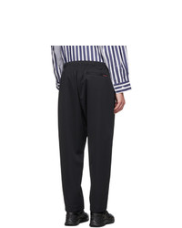 N. Hoolywood Black Gramicci Edition Tapered 3 Layer Trousers