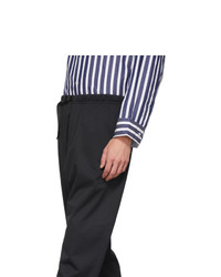 N. Hoolywood Black Gramicci Edition Tapered 3 Layer Trousers