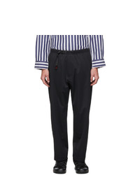 N. Hoolywood Black Gramicci Edition Tapered 3 Layer Trousers