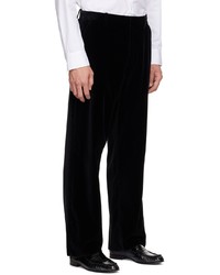 The Row Black Gustavo Trousers
