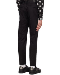 Dolce & Gabbana Black Hardware Trousers