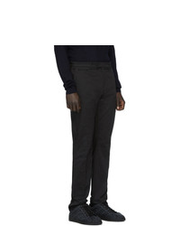 Fendi Black Karligraphy Chino Trousers
