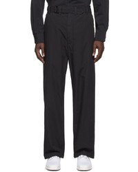 Lemaire Black Loose Trousers