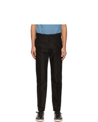 Tom Ford Black Military Chino Trousers