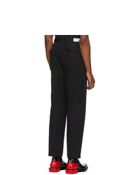 Givenchy Black Military Trousers