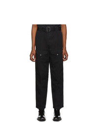 Givenchy Black Military Trousers