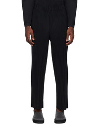 Homme Plissé Issey Miyake Black Monthly Color January Trousers