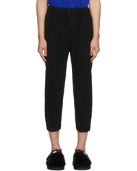 Homme Plissé Issey Miyake Black Monthly Colors September Trousers