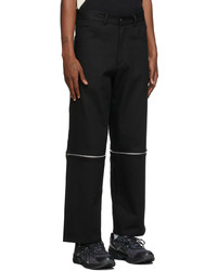 Phlemuns Black Multi Detached Trousers