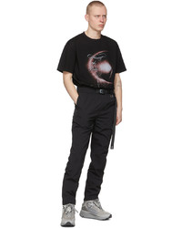 C2h4 Black My Own Private Planet Paneled Track Trousers