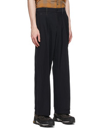 And Wander Black Nylon Trousers