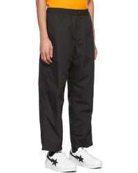 BAPE Black One Point Easy Trousers
