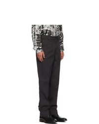 Schnaydermans Black Overdyed Trousers