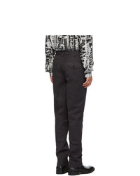 Schnaydermans Black Overdyed Trousers