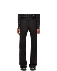 Balenciaga Black Papery Trousers