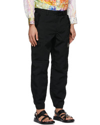 Tanaka Black Parachute Trousers