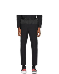 Kenzo Black Patched Trousers