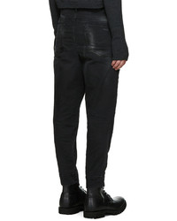 Diesel Black Patchwork Carrot Chino Jeans