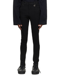 Wooyoungmi Black Pinched Seams Trousers