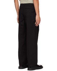 Pottery Black Pleated Trousers