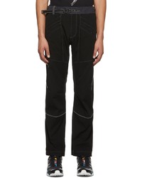 And Wander Black Pocket Stretch Trousers