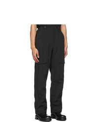 Blackmerle Black Pocket Trousers